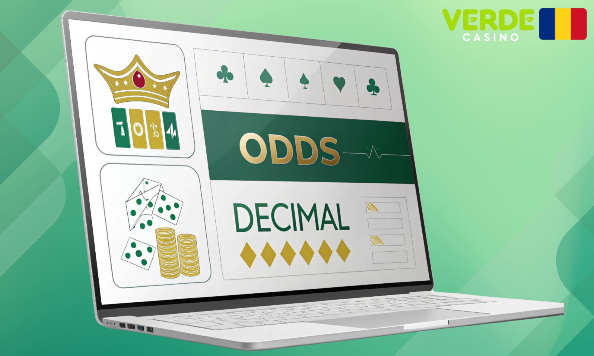 Prezentare generală a cotelor oferite de Verde Casino