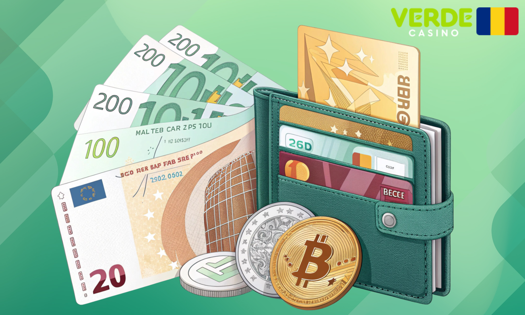 Ce metode de plată sunt disponibile la Verde Casino