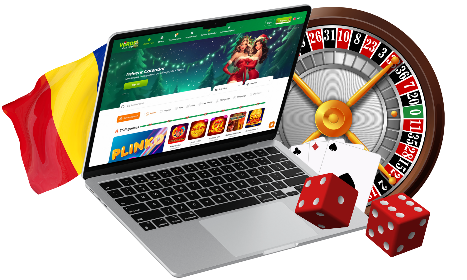 Verde Casino - oferă pariuri sportive și o varietate de jocuri de cazino